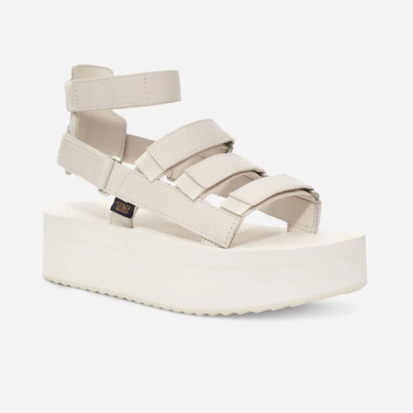 Teva Shoes - TEVA Beige Flatform Sandals